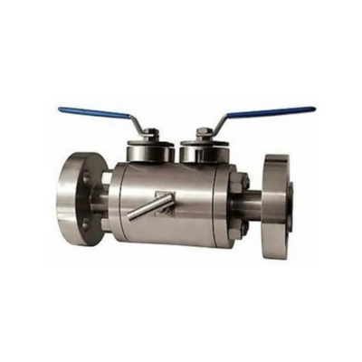 double block & bleed valve