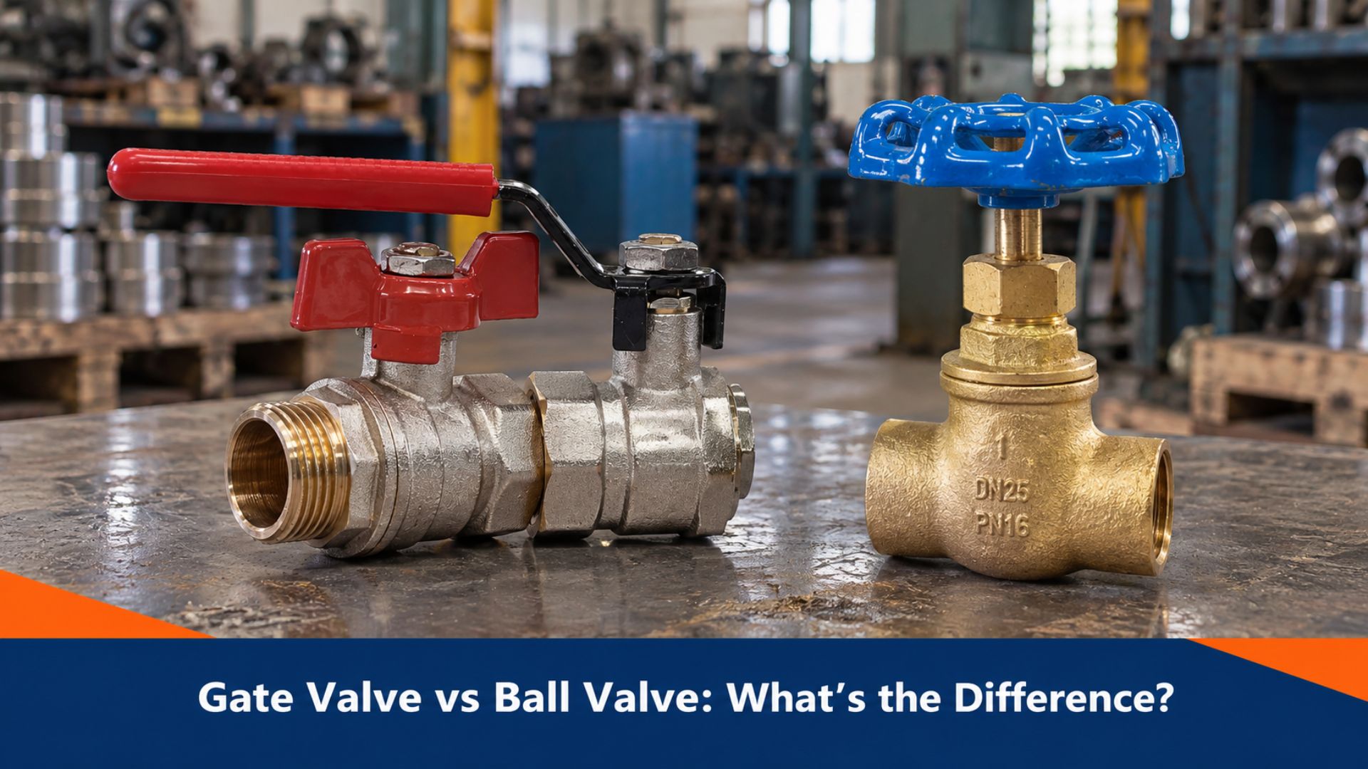 Gate valve vs ball valve