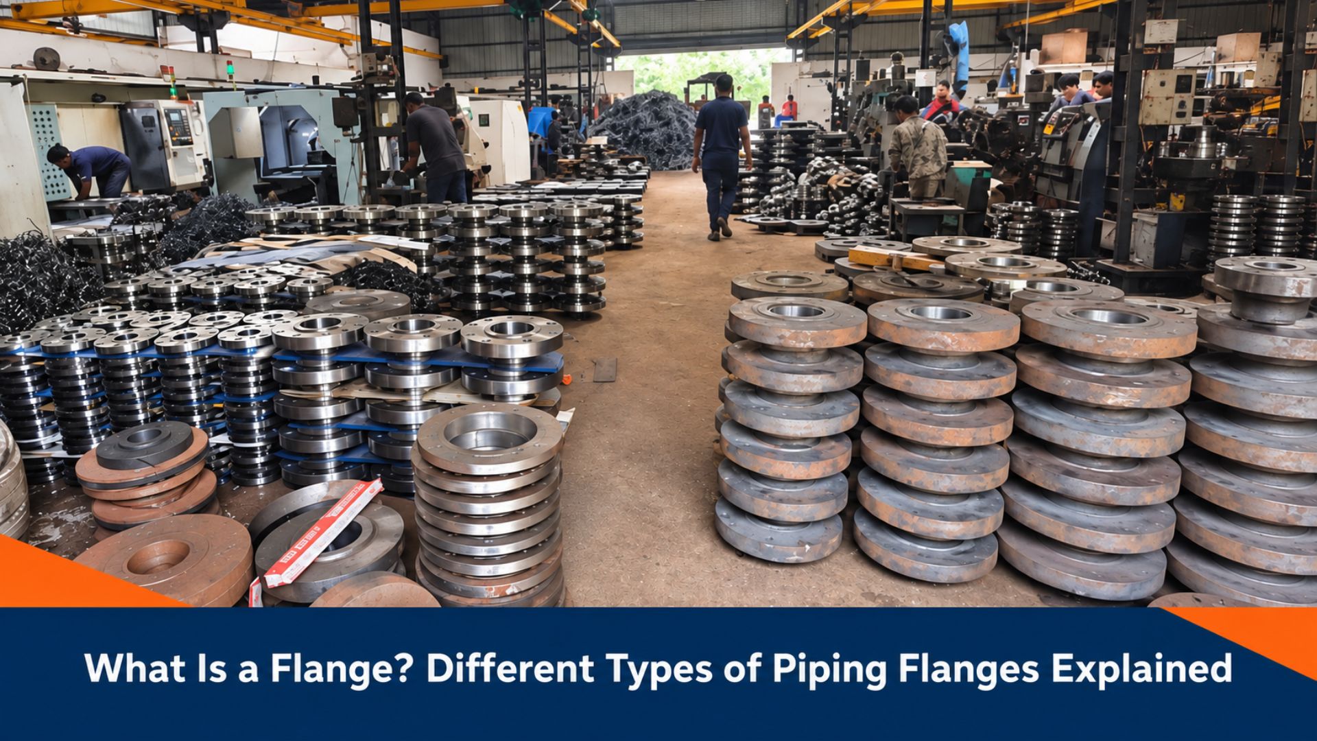 What is a flange, and its types