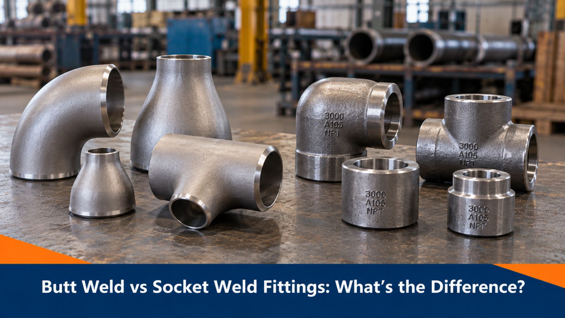 Buttweld vs socket weld fittings